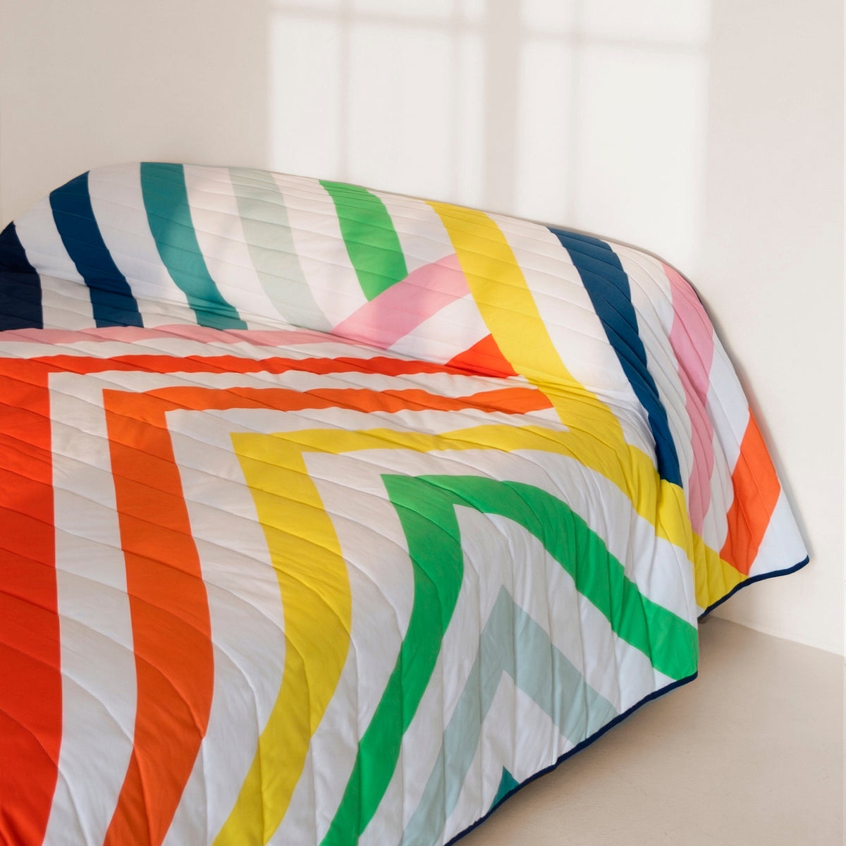 Happy Stripes Bedspread - Multicolour