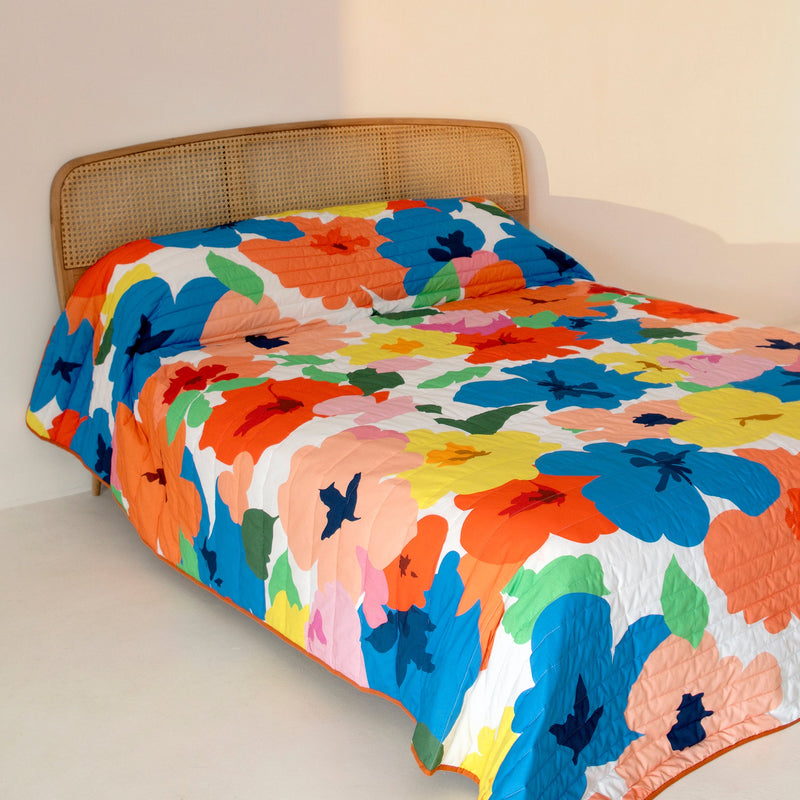 Couvre-Lit Bloom Play - Multicolore