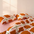 Retro Arty Pillowcase - Multicoloured