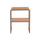 Table De Chevet Ginza - Verre Trempé Ambré