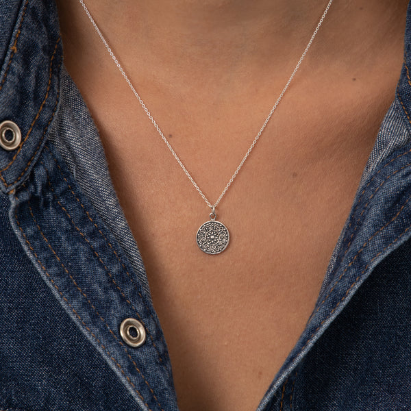Collar Istacu de Plata de Ley