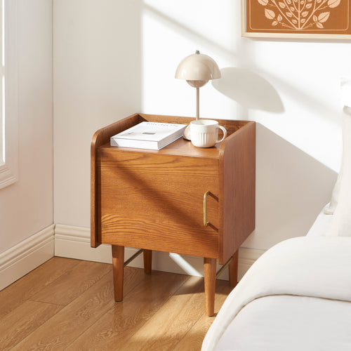 Table De Chevet Twiggy - Placage Frêne