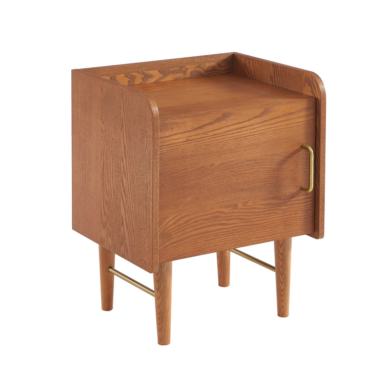 Table De Chevet Twiggy - Placage Frêne