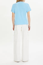Tee Shirt - Bleu - Femme
