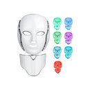 Blanc Máscara facial LED de 7 colores - - Mujer