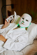 Led Face Mask Luminotherapy 7 Colors - Blanc - Woman