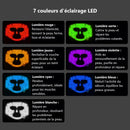 Masque Led Visage Luminotherapie 7 Couleurs