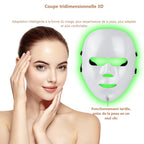 Masque Led Visage Luminotherapie 7 Couleurs