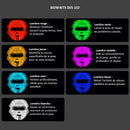 Led Face Mask Luminotherapy 7 Colors