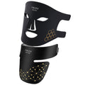 Máscara de luminoterapia LED para rostro y cuello.