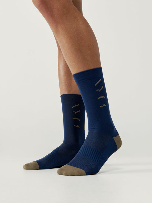 Calcetines técnicos - Azul marino - Mixto