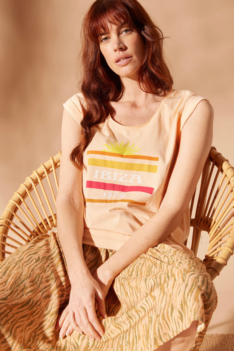 Teebiza T-Shirt - Peach