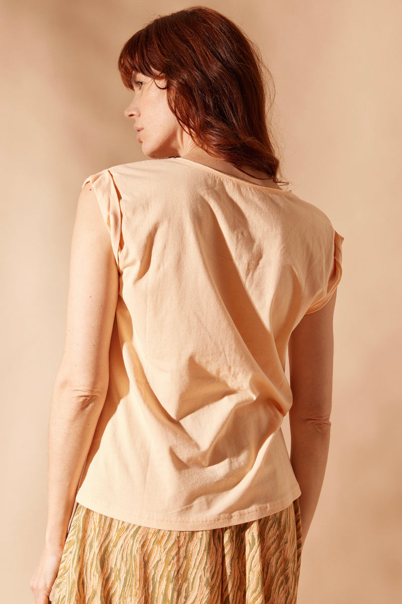 Teebiza T-Shirt - Peach