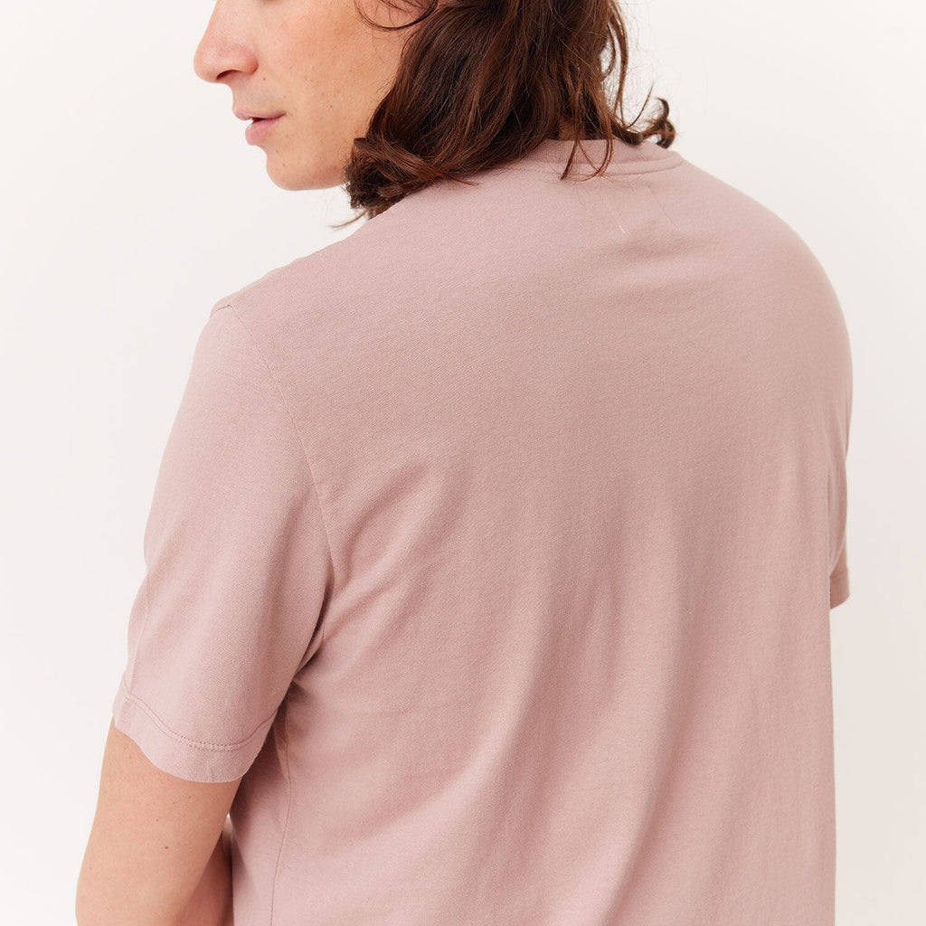 Tee-Shirt En Coton Biologique Rose Pâle