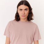Tee-Shirt En Coton Biologique Rose Pâle