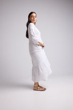 Robe Longue - Telia - Blanc