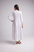 Robe Longue - Telia - Blanc