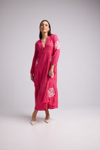 Robe Longue - Telia - Rose