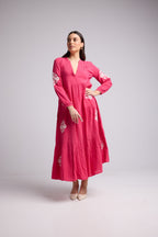 Robe Longue - Telia - Rose