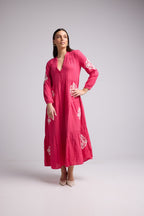 Robe Longue - Telia - Rose