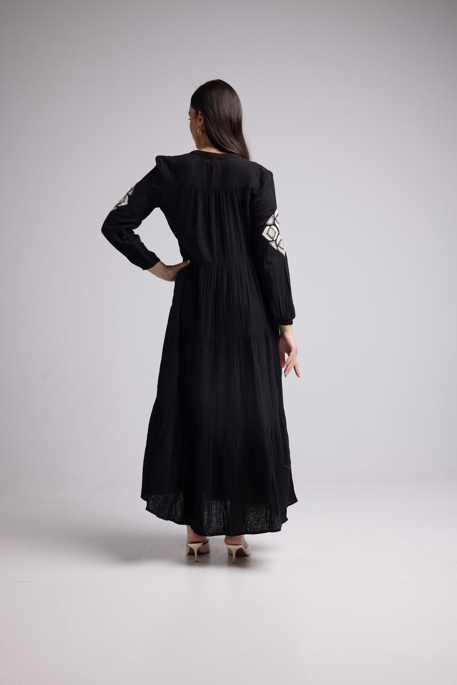 Robe Longue - Telia - Noir