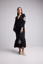Robe Longue - Telia - Noir