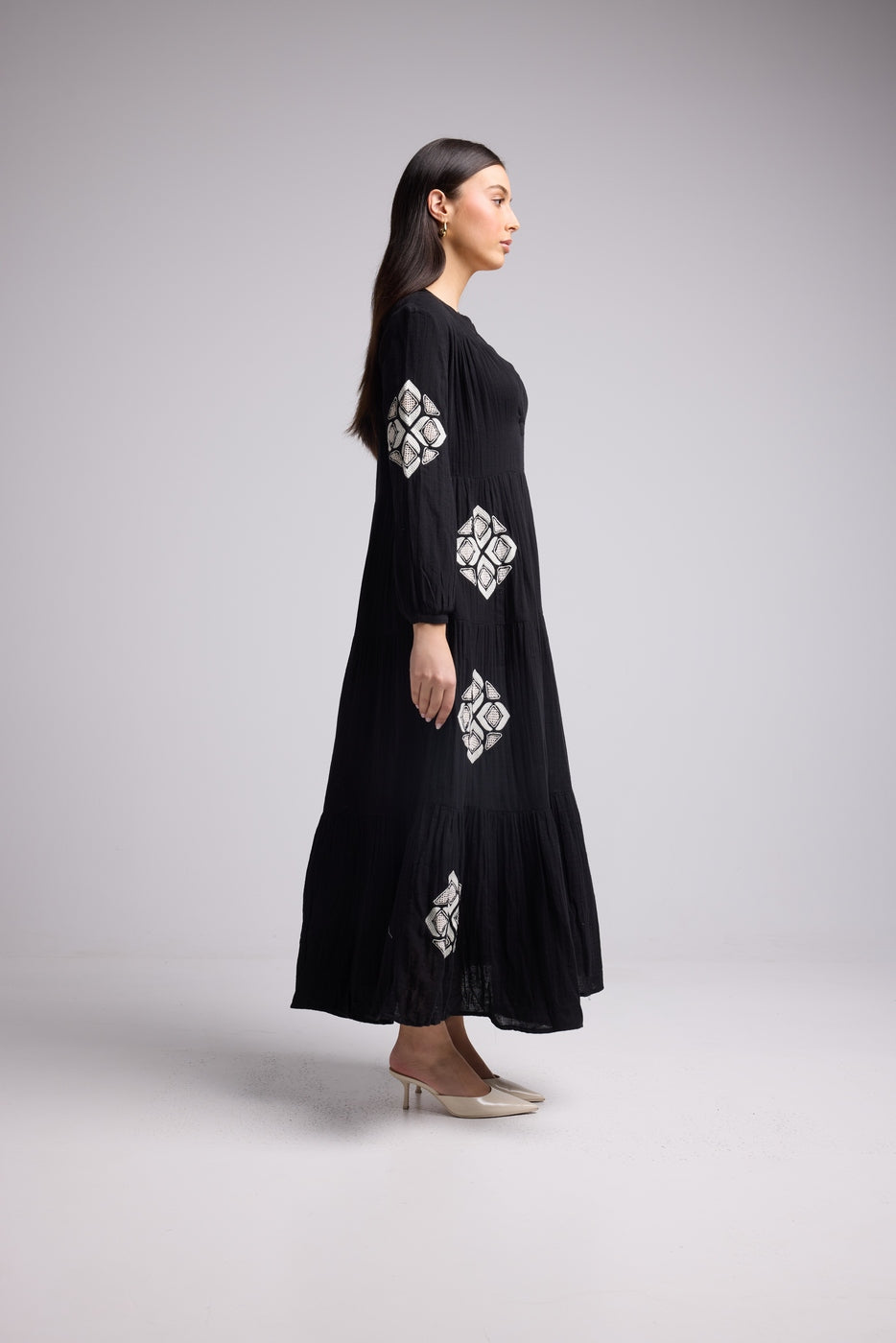 Robe Longue - Telia - Noir