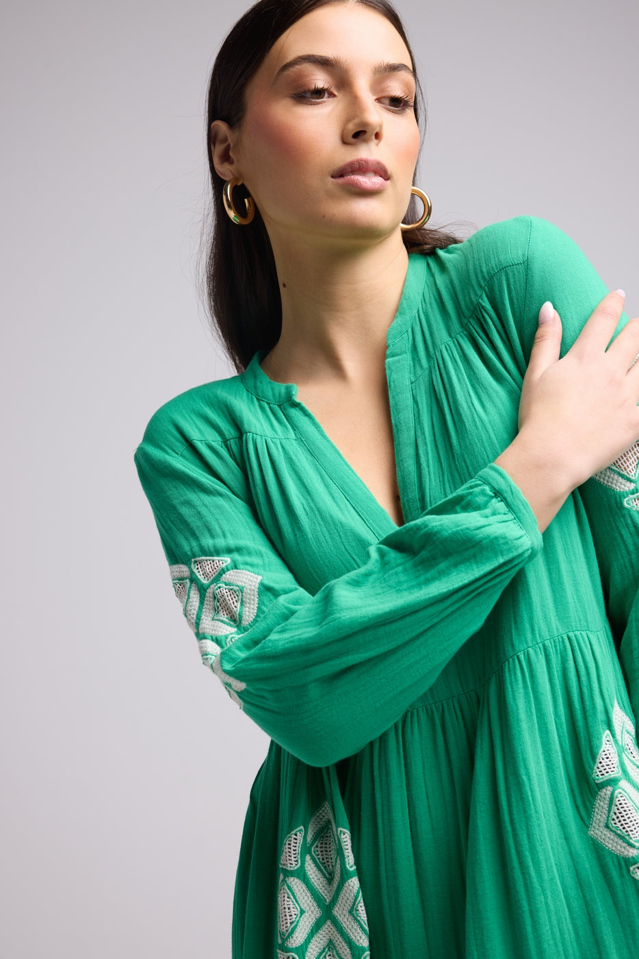 Robe Longue - Telia - Vert
