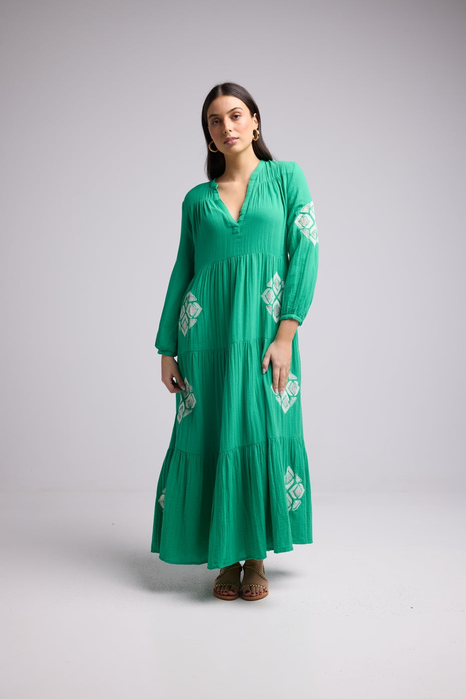 Robe Longue - Telia - Vert