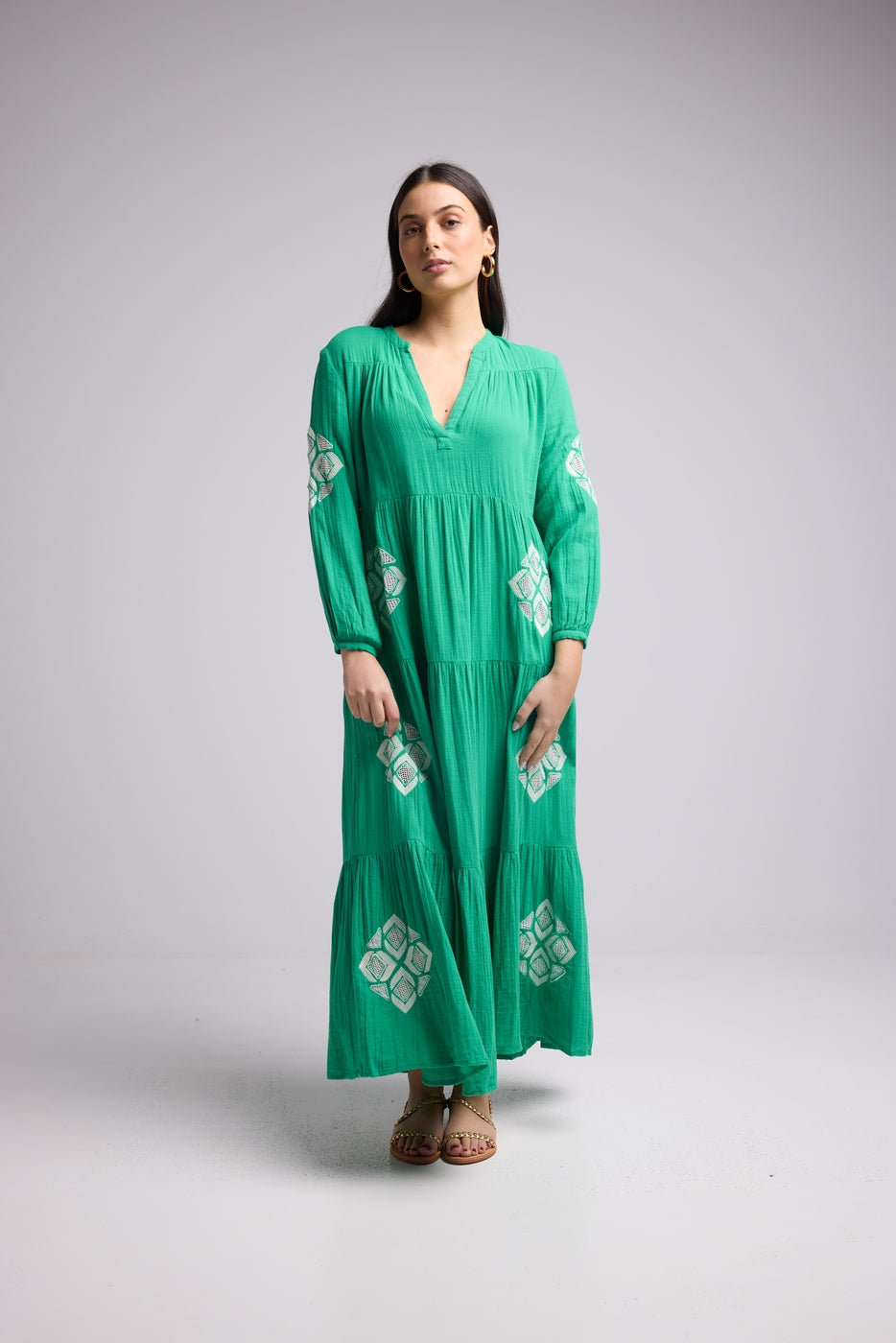 Robe Longue - Telia - Vert