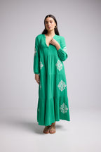 Robe Longue - Telia - Vert