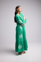 Robe Longue - Telia - Vert