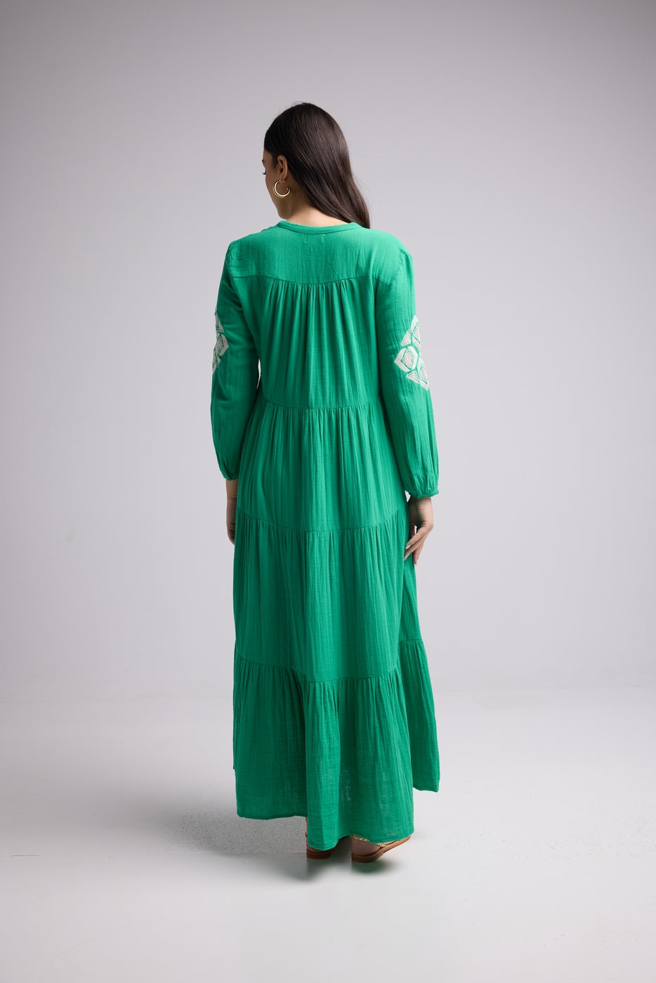 Robe Longue - Telia - Vert