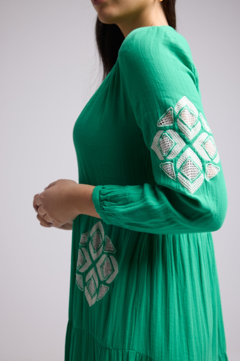 Robe Longue - Telia - Vert