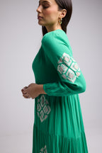 Robe Longue - Telia - Vert