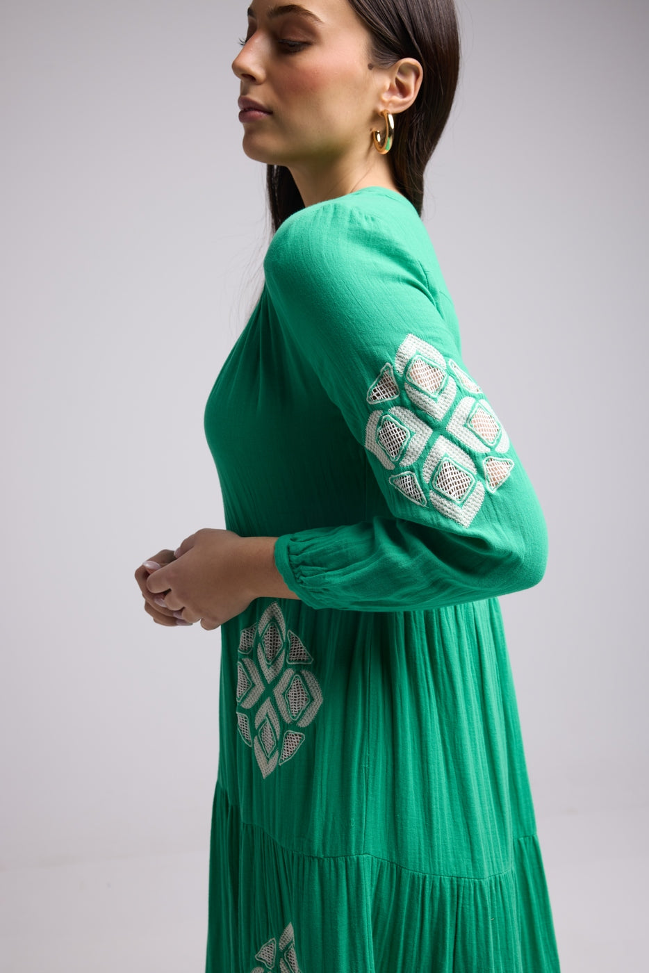 Robe Longue - Telia - Vert