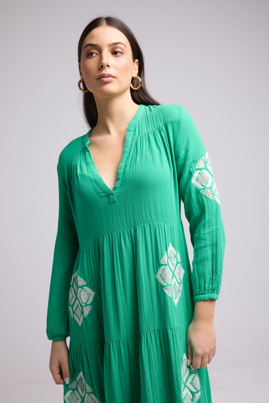 Robe Longue - Telia - Vert