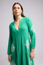Robe Longue - Telia - Vert