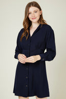 ROBE COURTE MARINE - Andy & Lucy