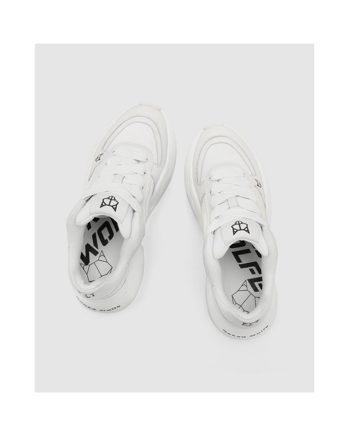 Sneakersy Temple - Białe - Damskie