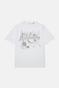 T-Shirt Tennis Courts White