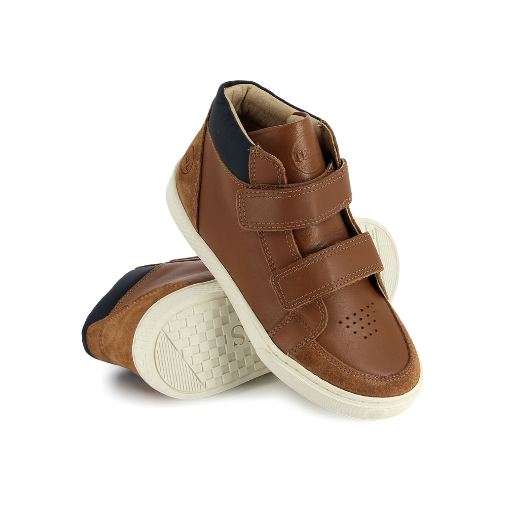Ten Base Hi V2 - Camel-Navy