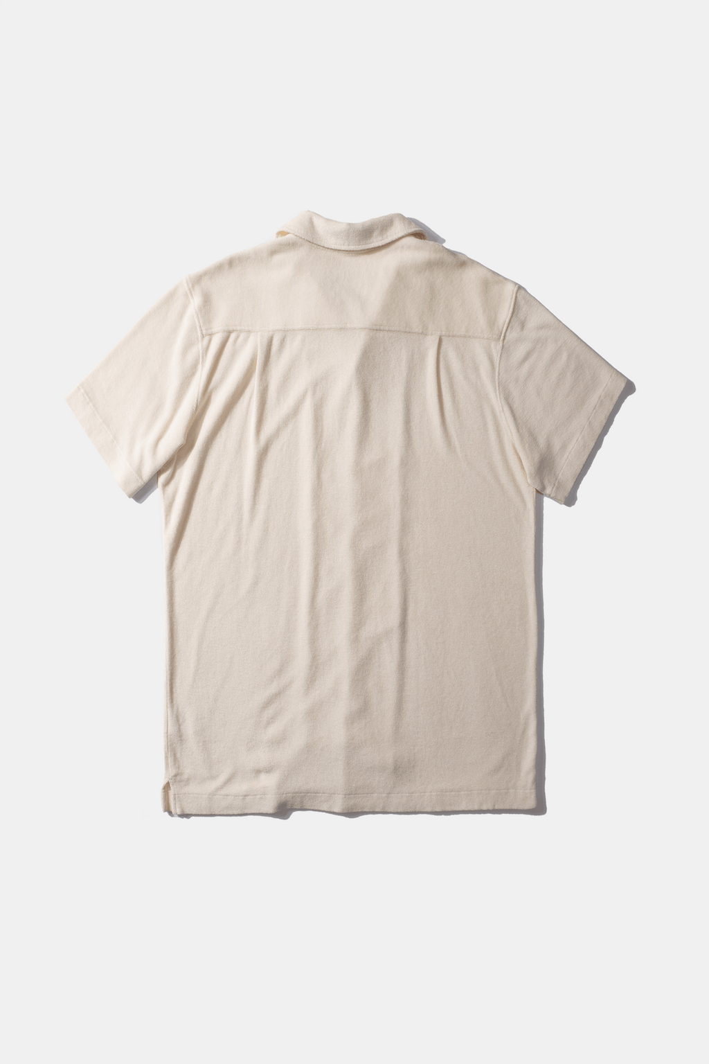 Camicia Terry Plain Off White