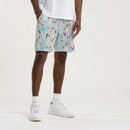 Bermuda Terry Cutoff Print - Jeffrey - Mixte