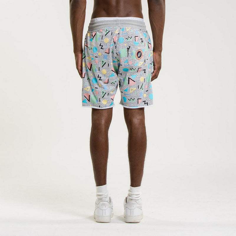 Bermuda Terry Cutoff Print - Jeffrey - Mixte
