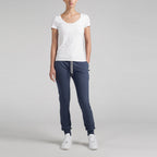 Terry Slim Jogger - Navy Marl - Unisex