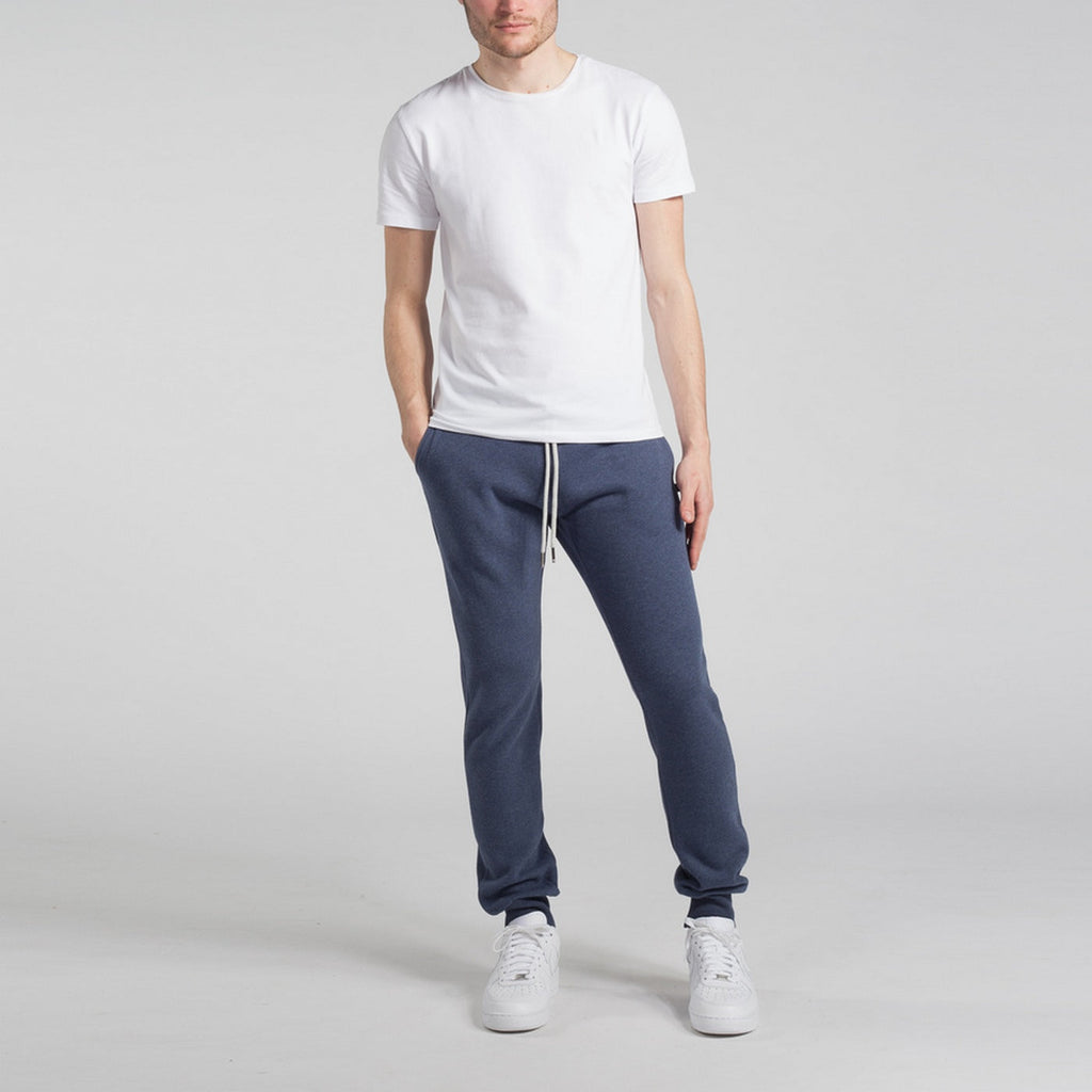 Terry Slim Jogger - Navy Marl - Unisex