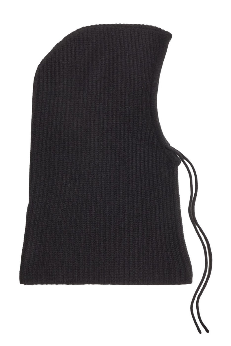 Tessa Balaclava - Black - 100% Oeko-Tex Cashmere - Mixed