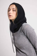 Tessa Balaclava - Black - 100% Oeko-Tex Cashmere - Mixed