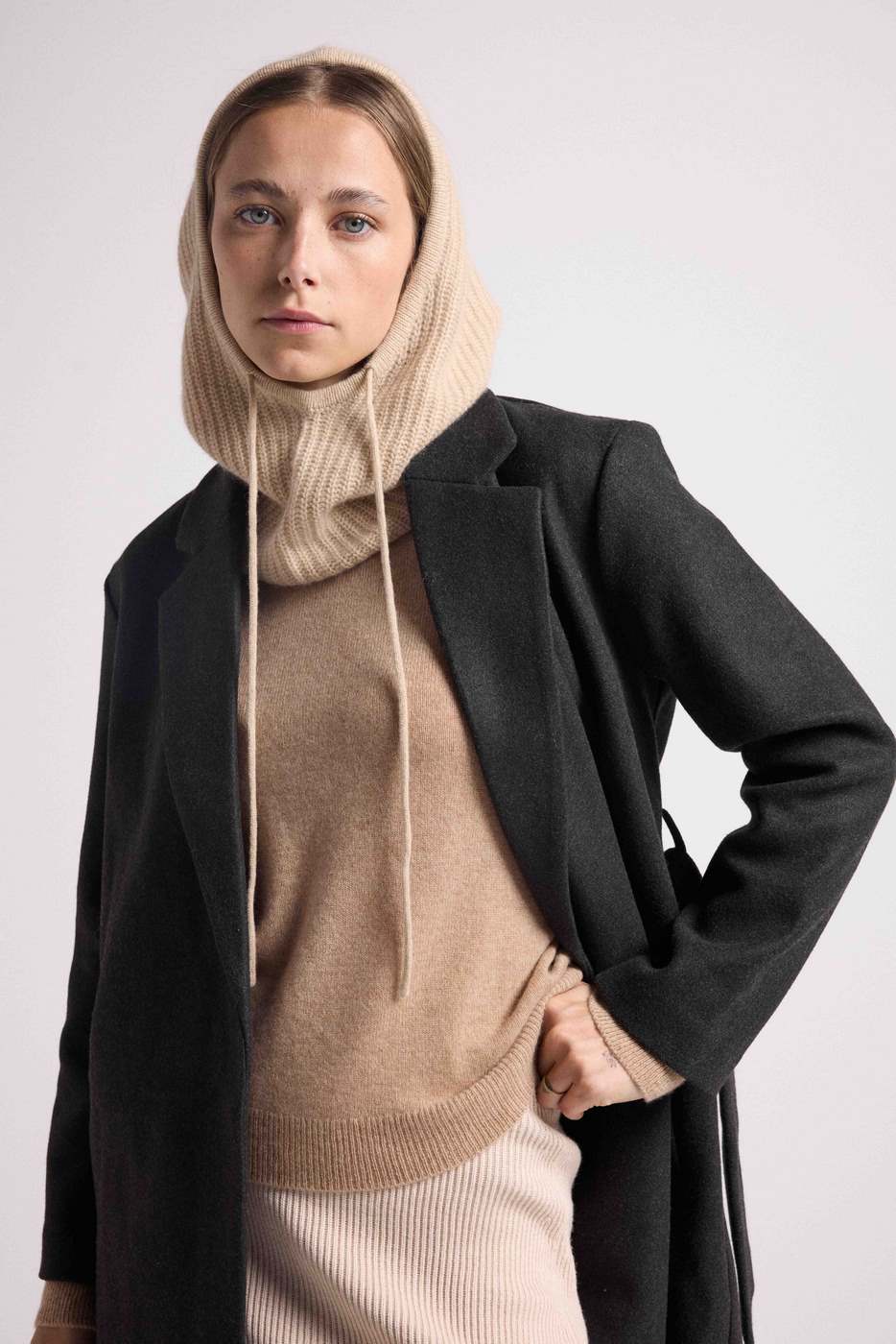 Passamontagna Unisex Tessa - Beige Crema